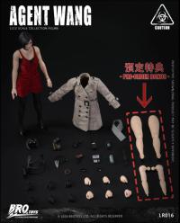 予約 BROTOYS studio 1/12 Agent.Wang アクションフィギュア LR016
