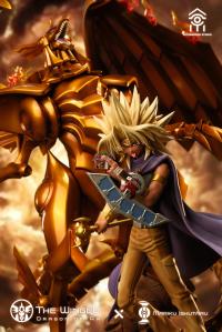 予約 余震/Aftershock Studio  Yu-Gi-Oh! The Winged Dragon of Ra & Marik Ishtar  45cm スタチュー    DX4559991