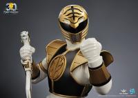 予約 WAY Studio  POWER RANGERS  White Ranger Bust WS2313   29cm スタチュー   DX2221147