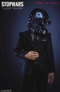 Trickyman12 Stop Wars Series Classy Trooper Black Suit Ver 1/6 アクションフィギュア BR214155R