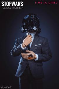 trickyman12 1/6 Action Figure 12" (STOPWARS CLASSY TROOPER GRAY SUIT) アクションフィギュア BR624190S