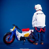 trickyman12 1/6 "SUPER CUB" vintage motorcycle アクションフィギュア BR52551X