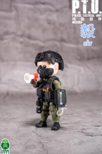 Trickyman PTU Riot Police Series Set TM014-4 アクションフィギュア BR255119B