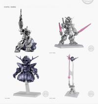 バンダイ ガンダム＆ジオング  ガンダムコンバージ コア ラストシューティングセット メタリック  フィギュア 海外限定  SB4487V