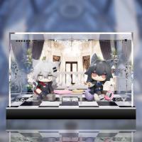 予約 パーティーをしよう Arknights Texas 10cm&Lappland 9cm フィギュア  専用 展示ケース ZSH415072K