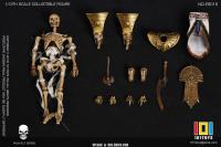 予約 101TOYS PALM ELF SERIES- Skeleton Egyptian Mummy C 1/12  アクションフィギュア ES015  BR22871R