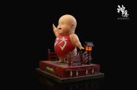 予約 神隐/shen yin Studio  Waving hands Boh with LED スタチュー DX68146X