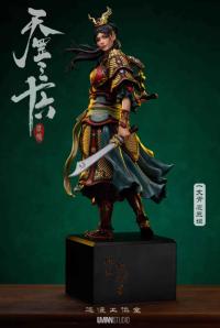 悠慢/UMAN Water Margin   水滸・天罡三十六  一丈青 扈三娘1/6 &  1/4 スタチュー   DX46843H