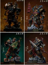 悠慢/UMAN STUDIO  東方神話シリーズ   魔家四将 魔礼红&青&寿&海  1/6 & 1/4  スタチュー DX229435N