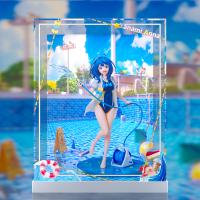 予約 Claynel TVアニメ「負けヒロインが多すぎる！」　八奈見杏菜　スクール水着Ver.　1/7スケールフィギュア 専用 展示ケース ZSH0369741D