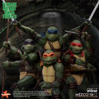 予約 Mezco toys 1/12 TMNT(1990) set of 4  アクションフィギュア  BR31672E