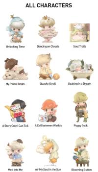 POPMART x Dimoo The Missing Day      ブラインドボックス     1box  12体 全13種   MH364596H