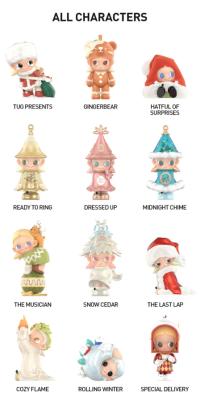 POPMART   プレゼントをもらう冬  The Winter of Gifts    ブラインドボックス     1box 12体 全13種   MH15615M