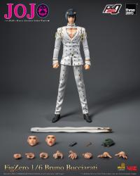 予約 threezero   ジョジョの奇妙な冒険 黄金の風  ブローノ・ブチャラティ  1/6 アクション フィギュア 3Z06590M0