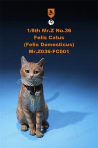 MR.Z 1/6 家猫 イエネコ うちねこ キャット 6種 カラー選べます 動物 置物 フィギュア