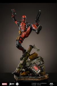 予約 IronKiteStudio マーベル・コミック Deadpool 1/4 スタチュー