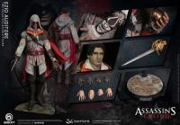  DAMTOYS DMS012 1/6 フィギュア アサシンクリードリベレーション Ezio 素体、ヘッド、武器、服セット アクションフィギュア