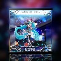 ボーカロイド 初音ミク Magical Mirai 2019 専用 展示ケース