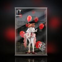 美少女スタチュー It (2017) ペニーワイズ 専用 展示ケース