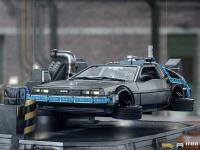 予約 iron studios アイアンスタジオ DeLorean Set Regular Version - Back to the Future Part II 1/10 スタチュー 塗装済み 完成品