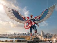 iron studios アイアンスタジオ Captain America Sam Wilson  1/4 スタチュー 塗装済み 完成品