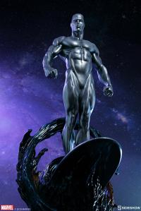 予約 再発売 サイドショウ Silver Surfer スタチュー フィギュア