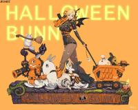 East Studio  Halloween Bunny  スタチュー 