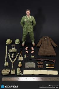  DID 第二次世界大戦ドイツ軍北アフリカ歩兵  1/6 スケールアクションフィギュア D80152