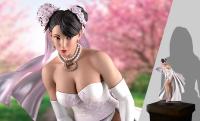  サイドショウ x PCS  Wedding Chun-Li  1/4 スタチュー フィギュア white 909386 