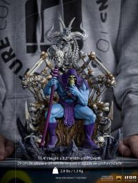 予約 iron studios アイアンスタジオ Skeletor on Throne  1/10 スタチュー 塗装済み 完成品