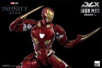 予約 Threezero DLX Iron Man Mark 50 The Infinity Saga 17.5cm アクションフィギュア 3Z02490C0