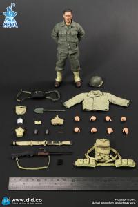  DID  World War II U.S. Rangers 1/12  アクションフィギュア XA80012