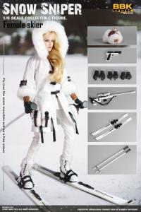  BBK  Snow Sniper  Skier Snow Sniper action figure model 1/6 アクションフィギュア BBK018