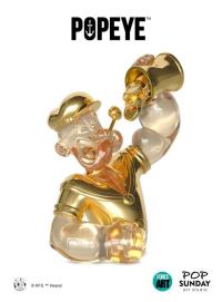 予約 FORCE OF ART x POP SUNDAY  Popeye  Gold Coast   25cm フィギュア Gold Coast Edition