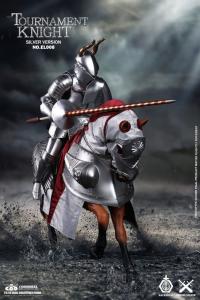 予約 COOMODEL  SUPERALLOY  EMPIRE LEGEND TOURNAMENT KNIGHT 1/6 アクションフィギュア EL008  STANDARD SILVER VERSION