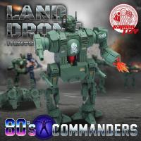 予約 Ramen Toy 80s Commander   Land Drone  1/12  アクションフィギュア 80C06