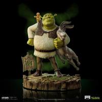 予約 Iron Studios   Shrek Donkey and The Gingerbread Man  1/10  フィギュア  UNSHRK74522-10