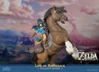   First 4 Figures   ゼルダの伝説：ブレスオブザワイルド  リンク LINK ON HORSEBACK   フィギュア  BOTWLHEX   EXCLUSIVE EDITION 