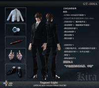 予約 GAMETOYS Yagami Light 1/6 アクションフィギュア GT-008A UP シリカゲル素体 ヘッドなし