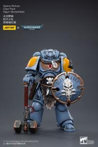 予約 JOYTOY  Space Wolves Claw Pack Sigyrr Stoneshield   1/18  アクションフィギュア  JT3792