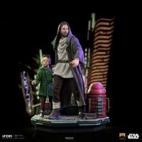 予約 Iron Studios  Obi-Wan and Young Leia Deluxe- Obi-Wan Kenobi  1/10 スタチュー LUCSWR79522-10  DELUXE Ver