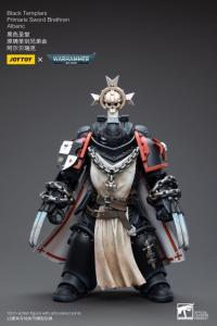 予約 JOYTOY    Black Templars Primaris Sword Brethren Alberic   1/18  アクションフィギュア   JT3822