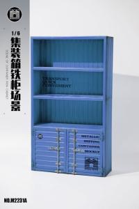 予約 mmmtoys    Scene Of Container Iron Cabinet   1/6  フィギュア  M2231A