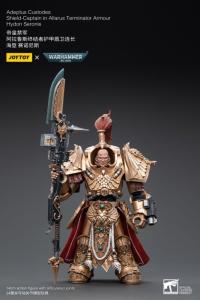 予約 JOYTOY    Adeptus Custodes Shield-Captain in Allarus Terminator Armour Hydon Seronis    1/18  アクションフィギュア   JT3914