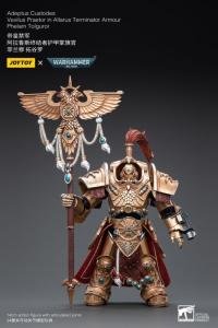 予約 JOYTOY    Adeptus Custodes Vexilus Praetor in Allarus Terminator Armour Phelam Tolguror     1/18  アクションフィギュア  JT3938