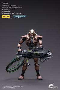 予約 JOYTOY   Necrons Szarekhan Dynasty Immortal with Tesla Carbine  1/18  アクションフィギュア    JT4157