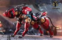 予約 86TOYS   battlefield mechanical beast   machine Niangbing man mount   1/12  アクションフィギュア  KH-01A  （Red）