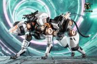 予約 86TOYS   battlefield mechanical beast   machine Niangbing man mount   1/12  アクションフィギュア   KH-01B  （White）