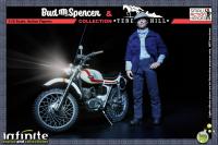 予約 Infinite Statue X Kaustic Plastik   ...altrimenti ci arrabbiamo! 1974    Bud Spencer & Motorcycle    1/12  アクションフィギュア  90034