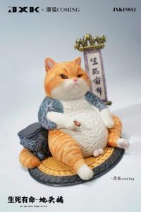 予約 JXK  生死命有り，富貴天に在り -  ねこ    猫    8.3cm  フィギュア JXK158A1